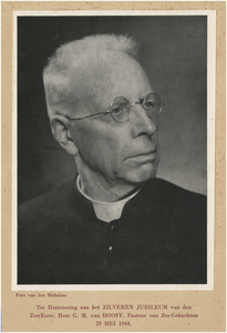 Pastoor G.M. van Hooff : pastoor van Zesgehuchten, ter gelegenheid van zijn 25-jarig jubileum