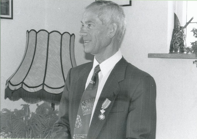 Toon Maas met zilveren medaille in de Orde van Oranje-Nassau