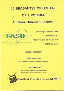 Amateur Orkesten Festival in Theater POC
